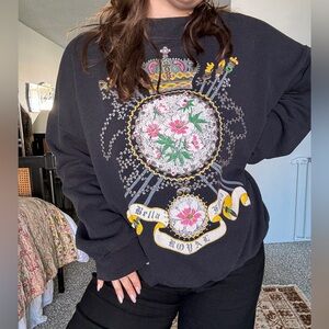 Super Chic Gucci-like Crewneck Sweatshirt